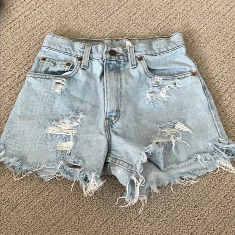 Vintage custom Levi Strauss Jean Shorts